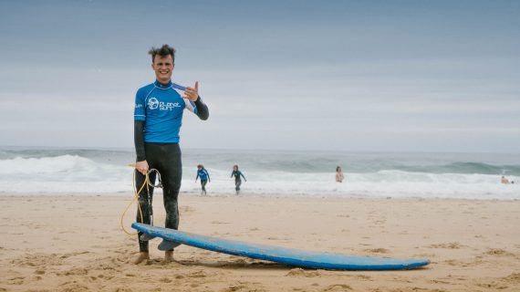 Surfing in France Surfing in France