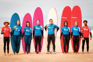 Groupe de surf Cours de surf Le Pin Sec