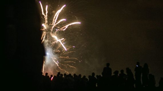 Fireworks in Moliets