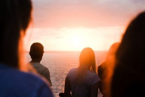 Magnifiques couchers de soleil dans le nord de l’Espagne Coucher de soleil en Cantabrie, nord de l’Espagne