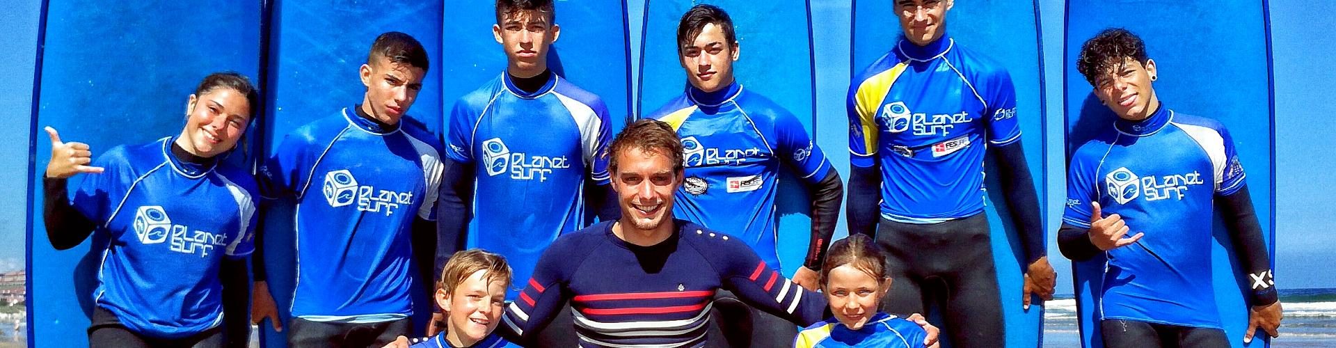 Surfkurse Jugendcamp Spanien